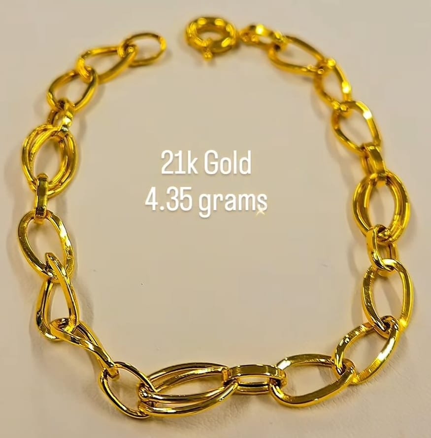 21K gold Bracelet 4.35g