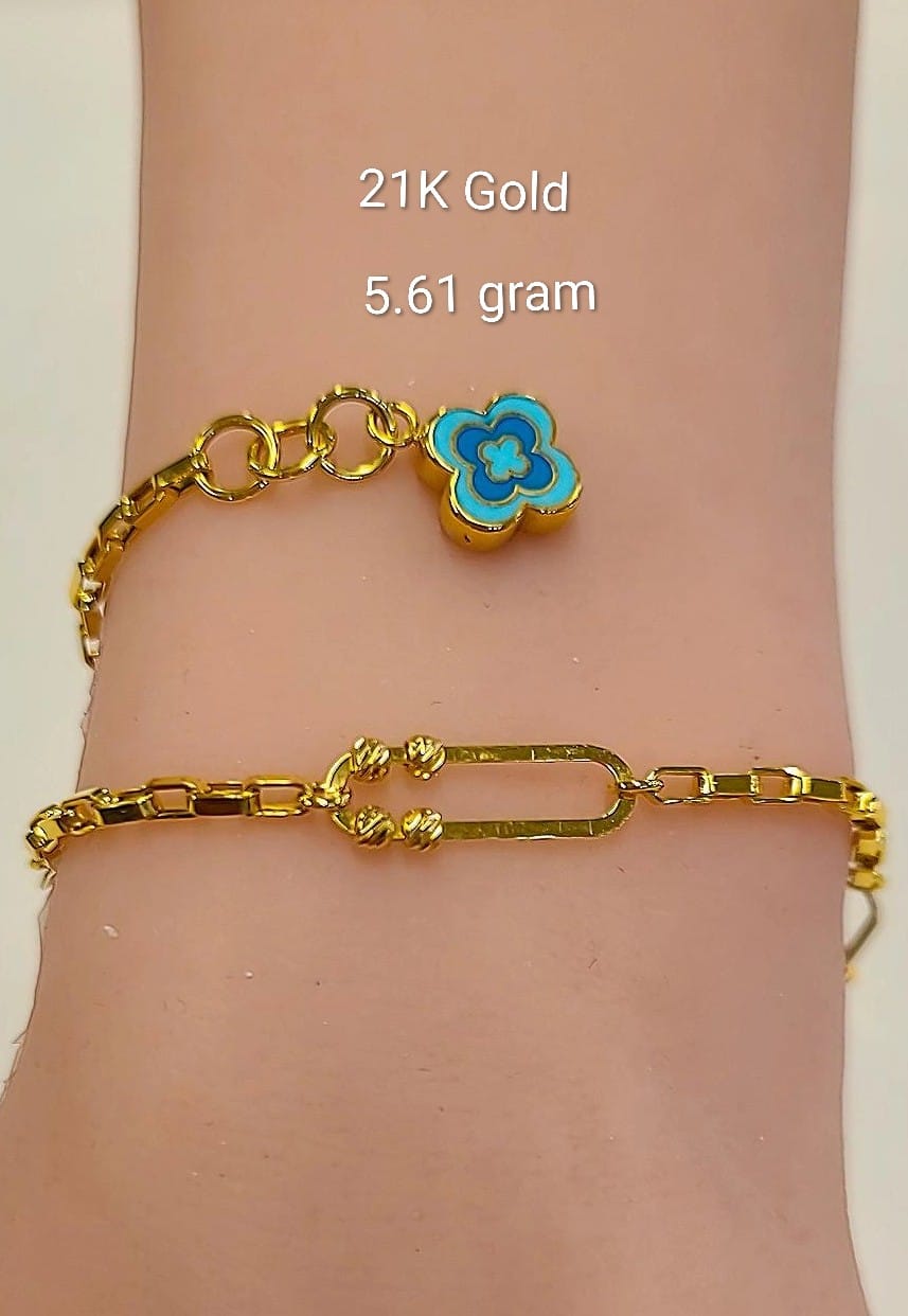 21k Anklet 5.61g