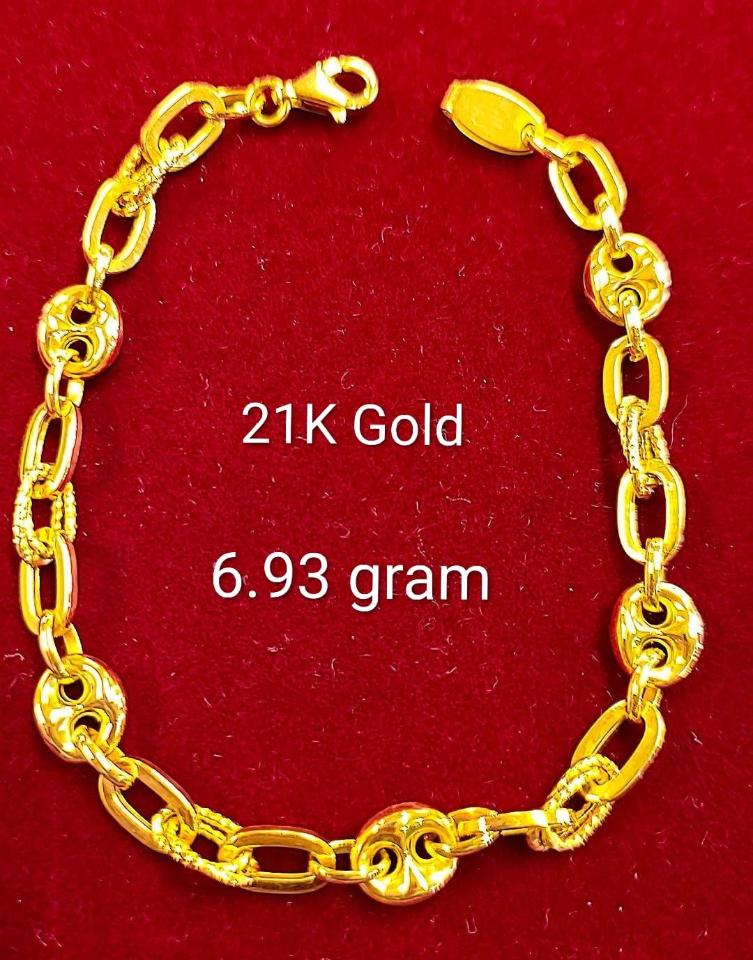 21k gold Bracelets 9.93g