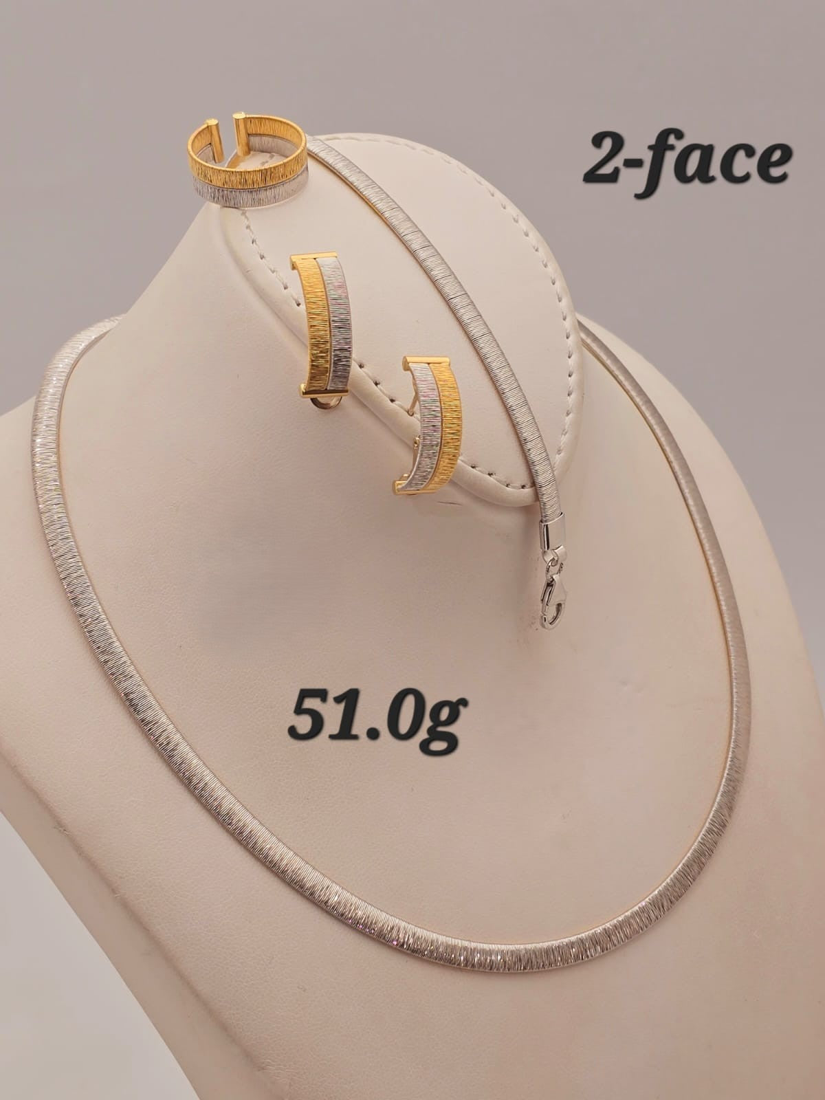 21k gold full set 51 grams