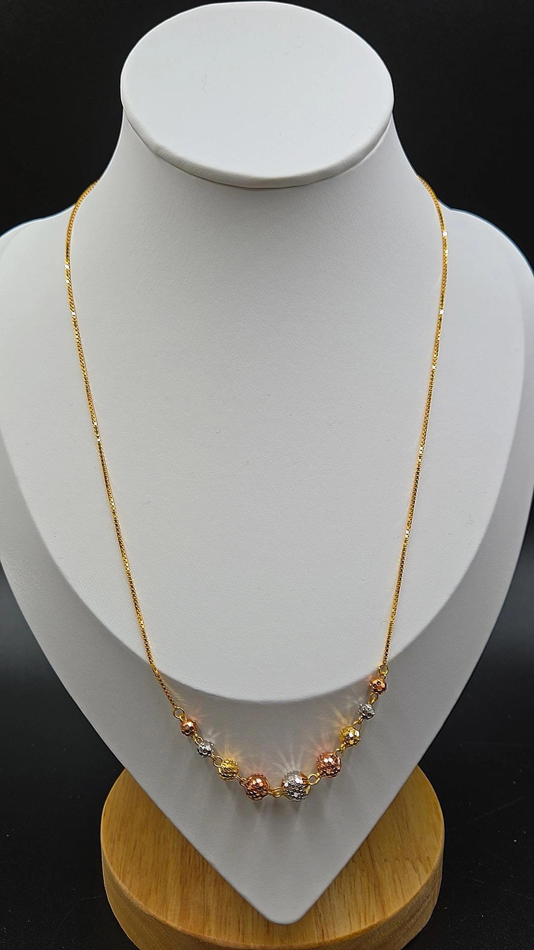 22k gold necklace