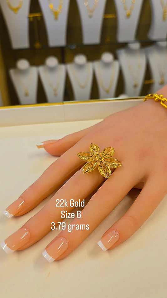 22k gold ring