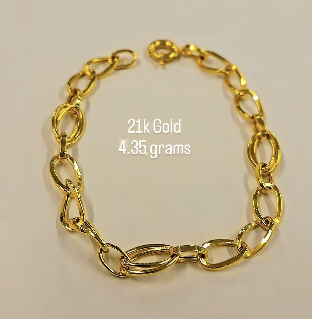 21K gold Bracelet 4.35g