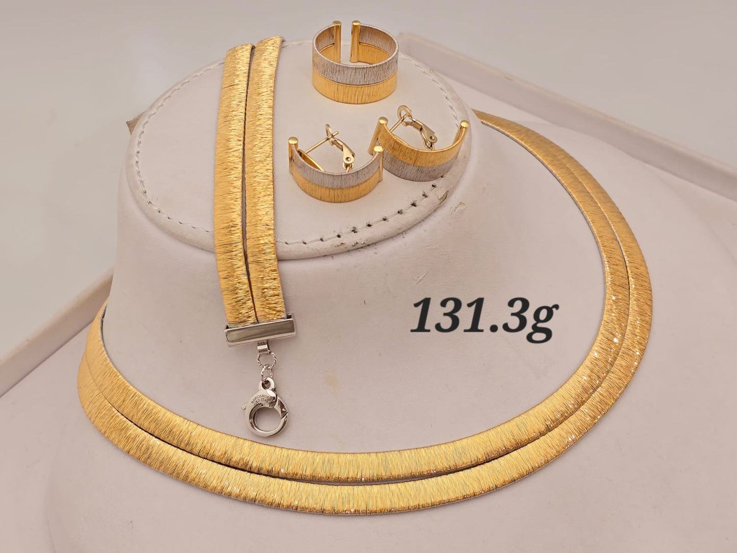 21k gold full set 131.3 grams
