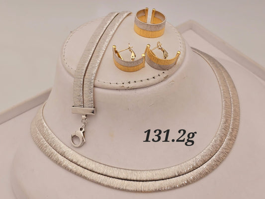 21k gold full set 131.2 grams