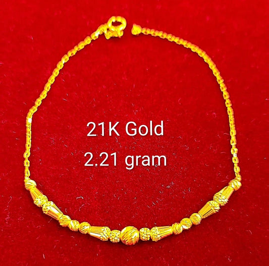 21k gold Bracelets 2.21g