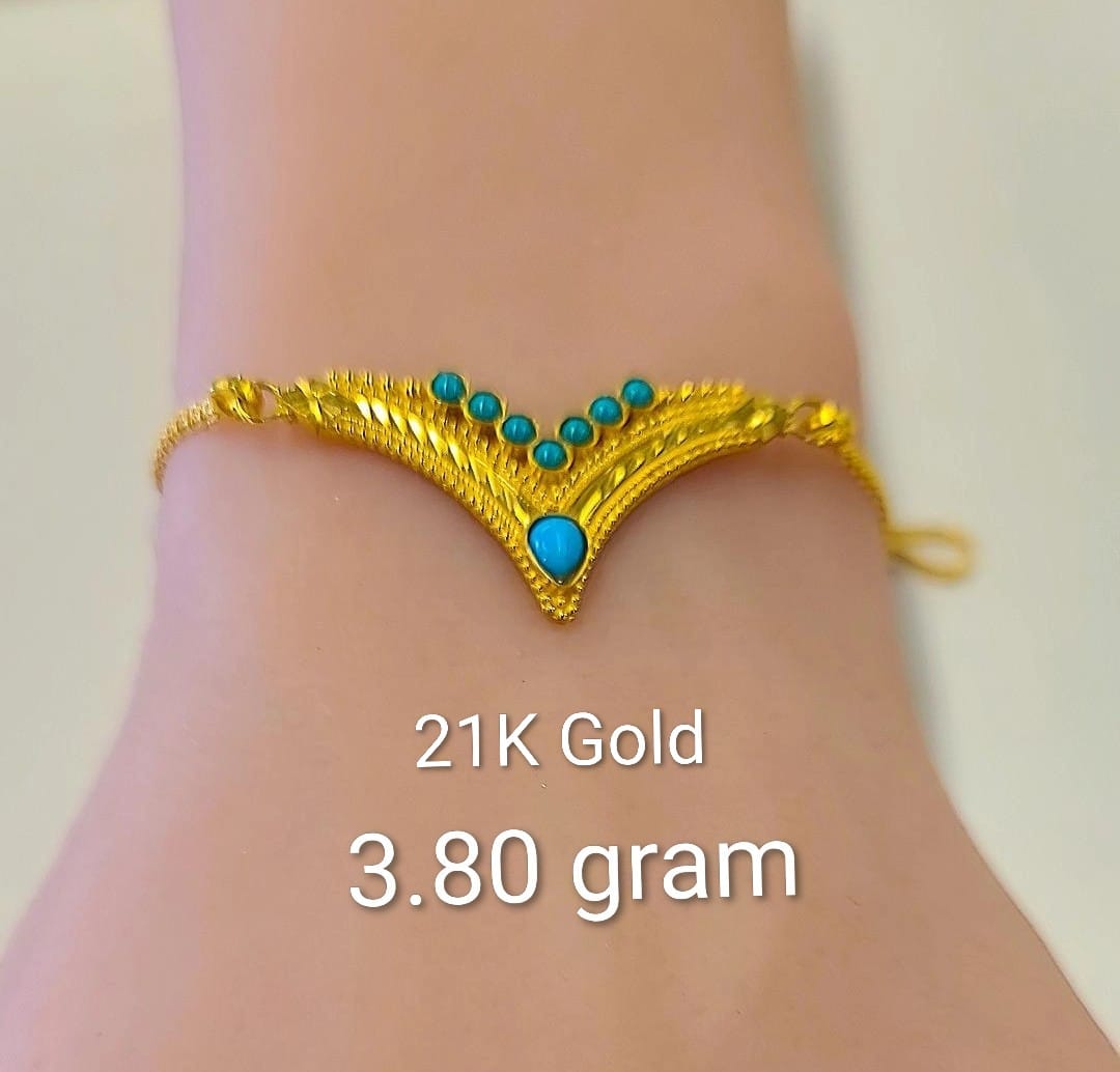 21k gold Bracelets 3.80g