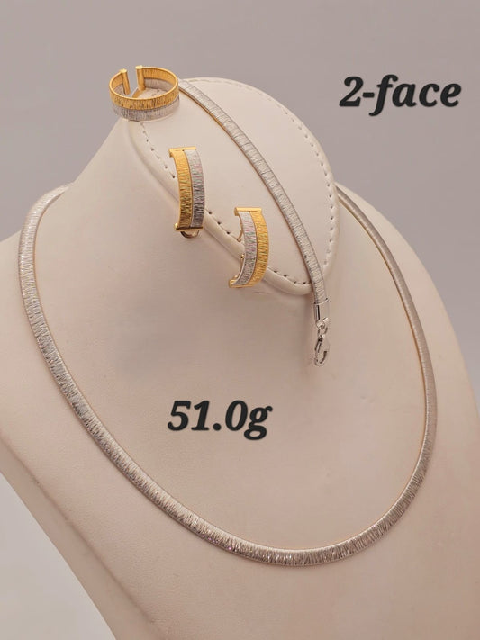 21k gold full set 51 grams