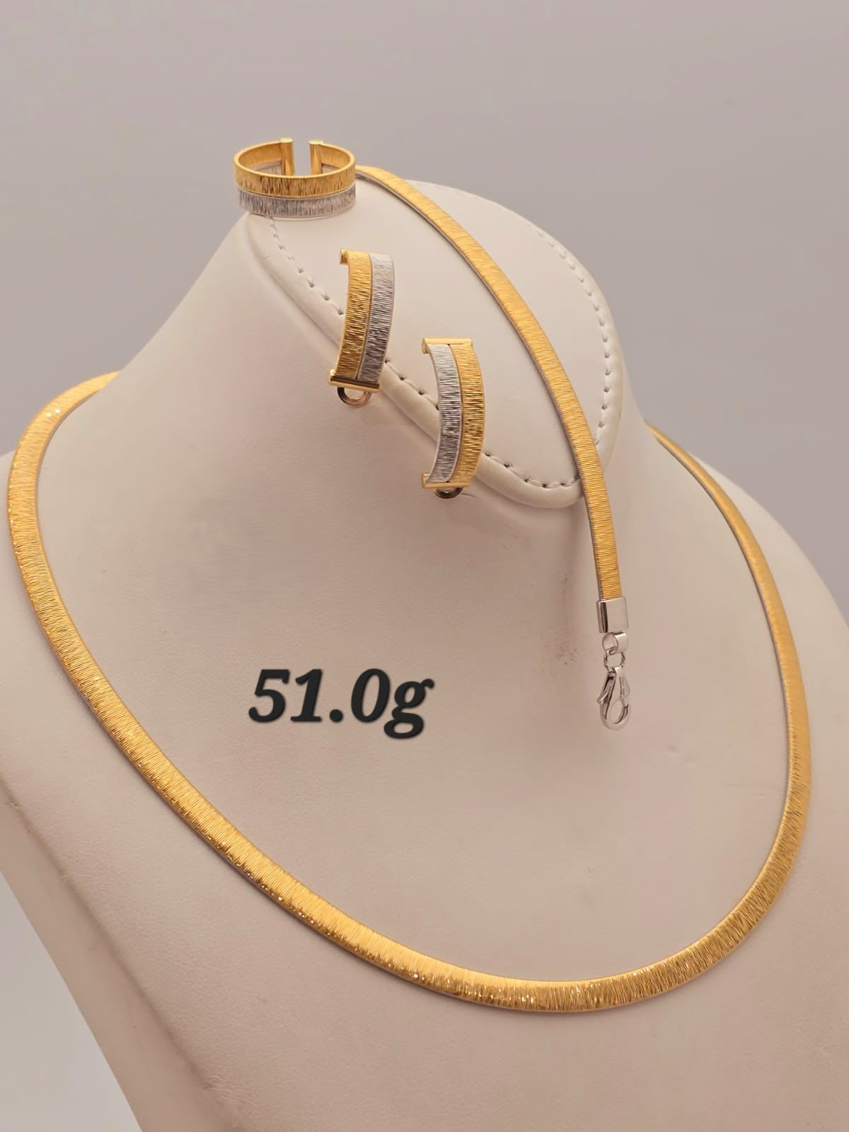 21k gold full set 51 grams