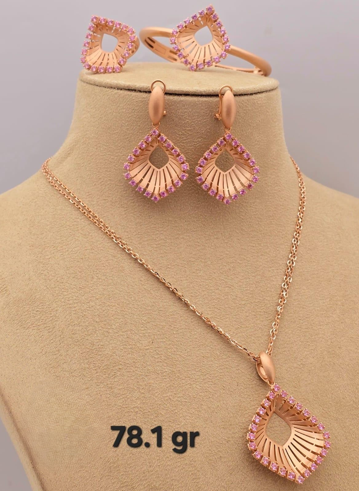 21k gold full set 78.1 grams