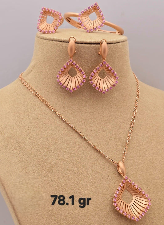 21k gold full set 78.1 grams